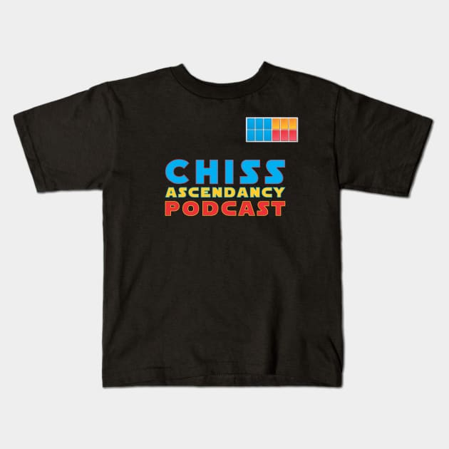 Grand Admiral Badge & Full Lettering Kids T-Shirt by Chiss Podcast